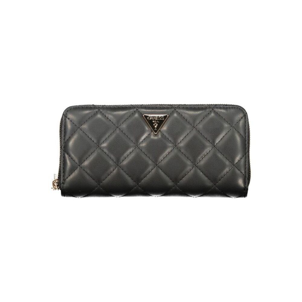 Guess Jeans Black Polyethylene Women's Wallet